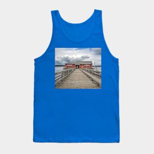 Coupeville Washington Historic Red Wharf Tank Top